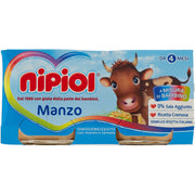 Nipol Omogeneizzato Manzo 2x80g 4Mesi+  - 2