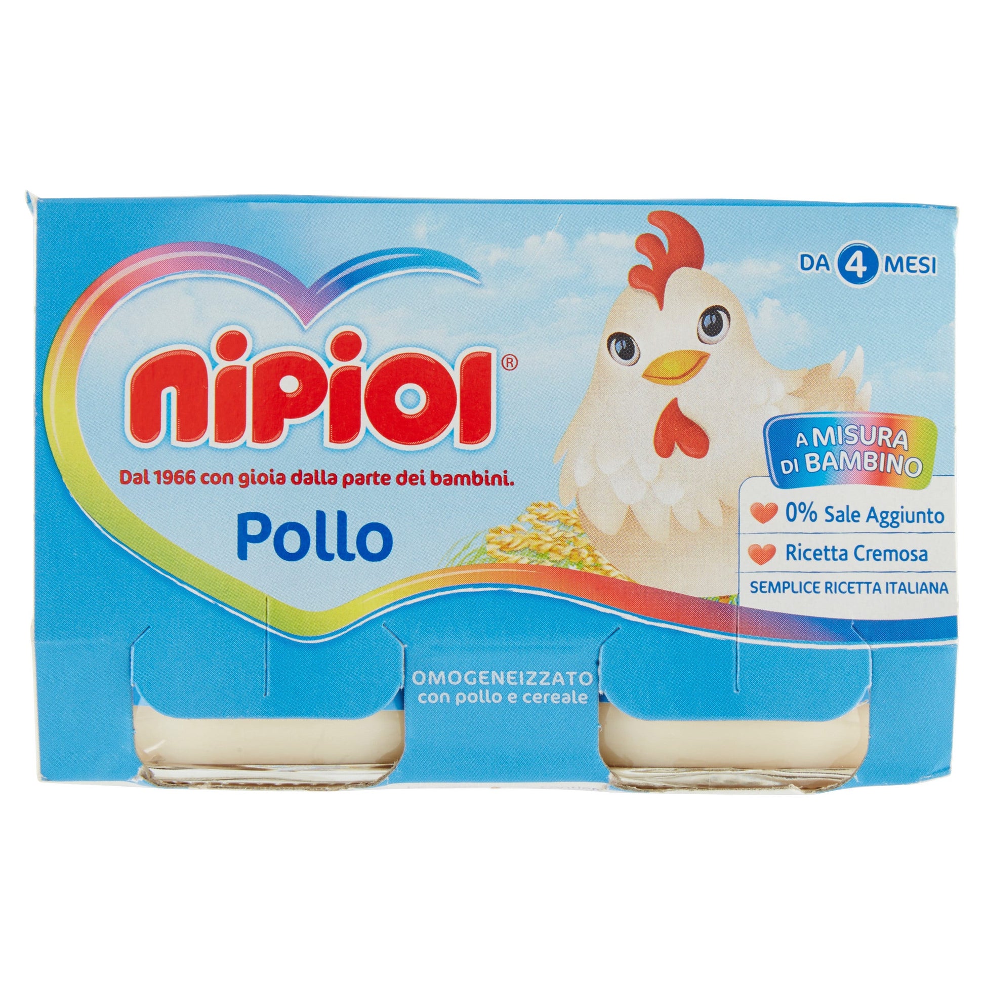 Nipiol Omogeneizzato Pollo 2x120g - 2