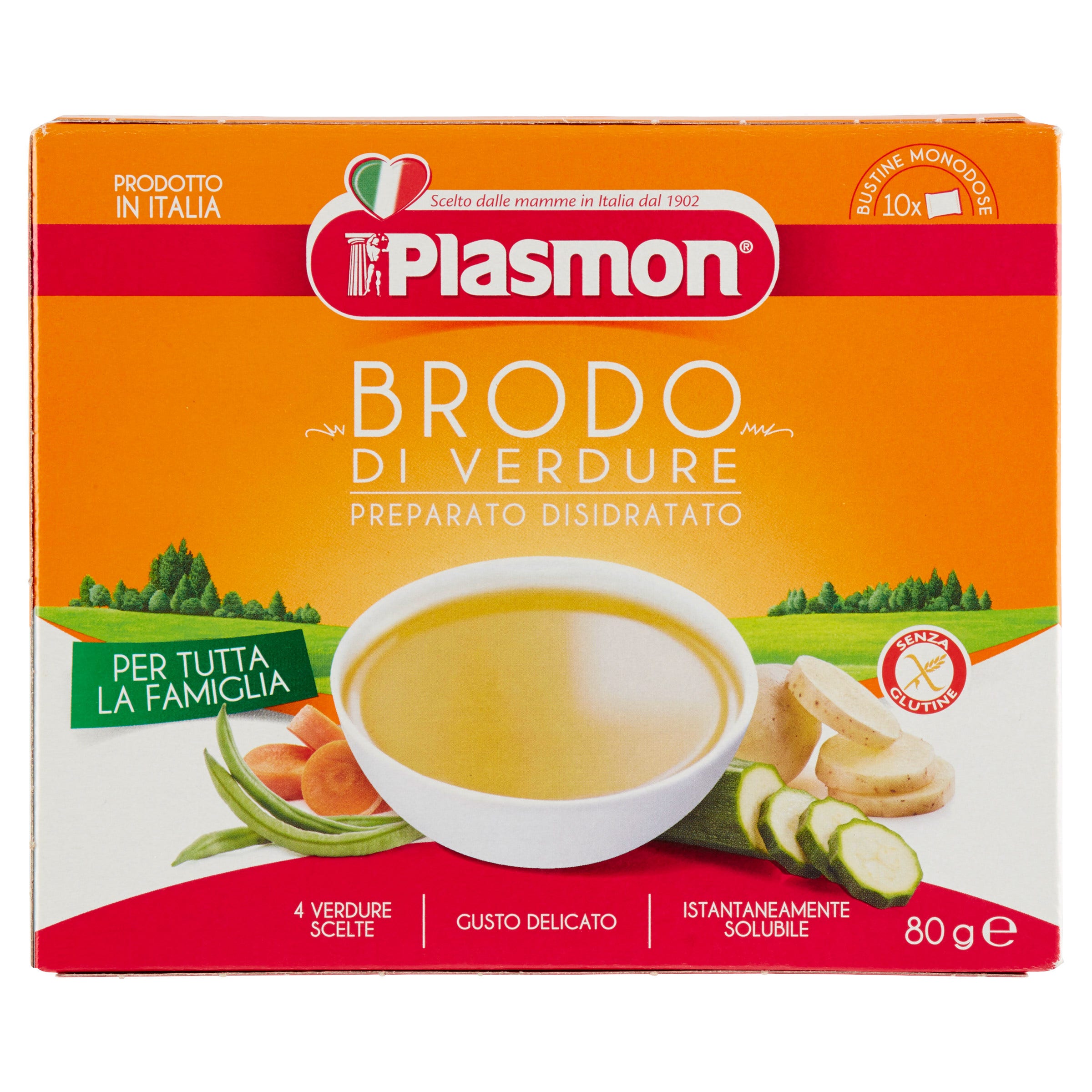 Plasmon Verdure Dry Brodo Di Verdura 80g  - 3