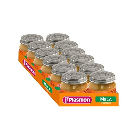 Plasmon Omogeneizzato Mela 12x80g 4Mesi+-1