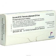 Weleda Aurum D10 Ferrum Sidereum 8 Fiale Da 1ml Cadauna-1