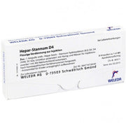 Weleda Hepar-Stannum D4 medicinale omeopatico 8 fiale