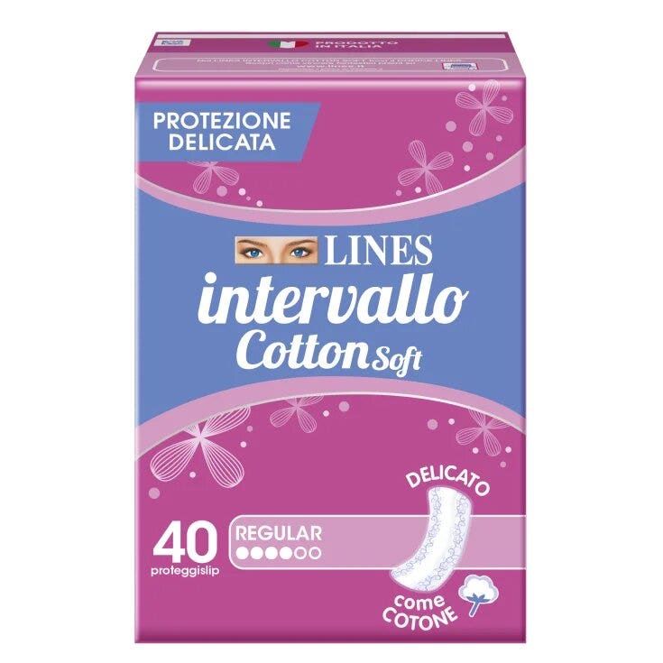 Lines Intervallo Sensitive 40 Salvaslip Ripiegati-2