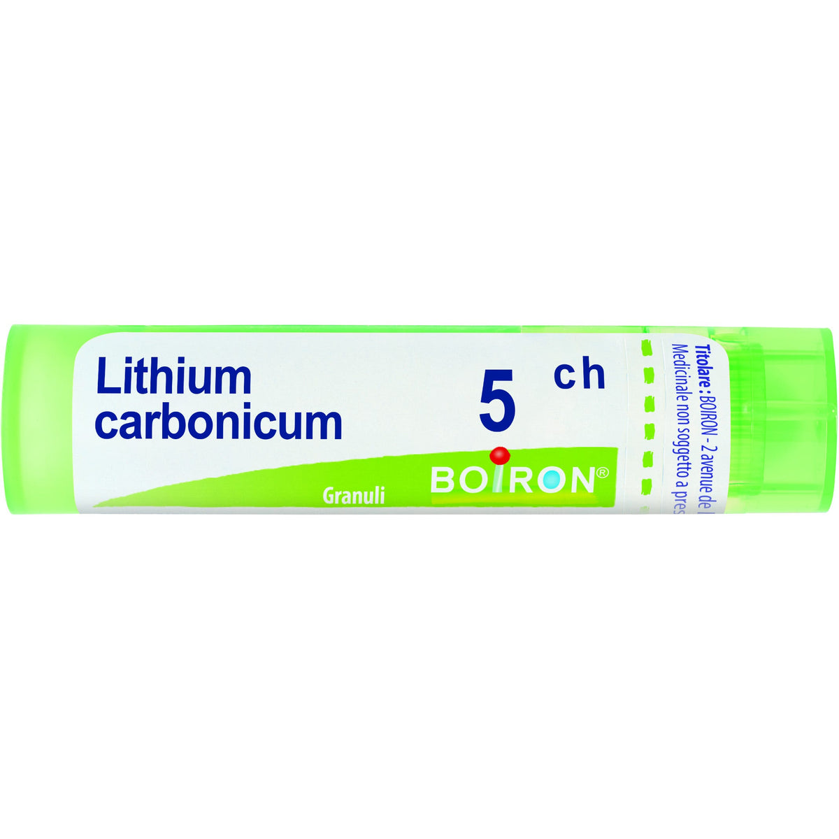 Boiron Lithium Carbonicum Granuli 05Ch Tubo 4g  - 1