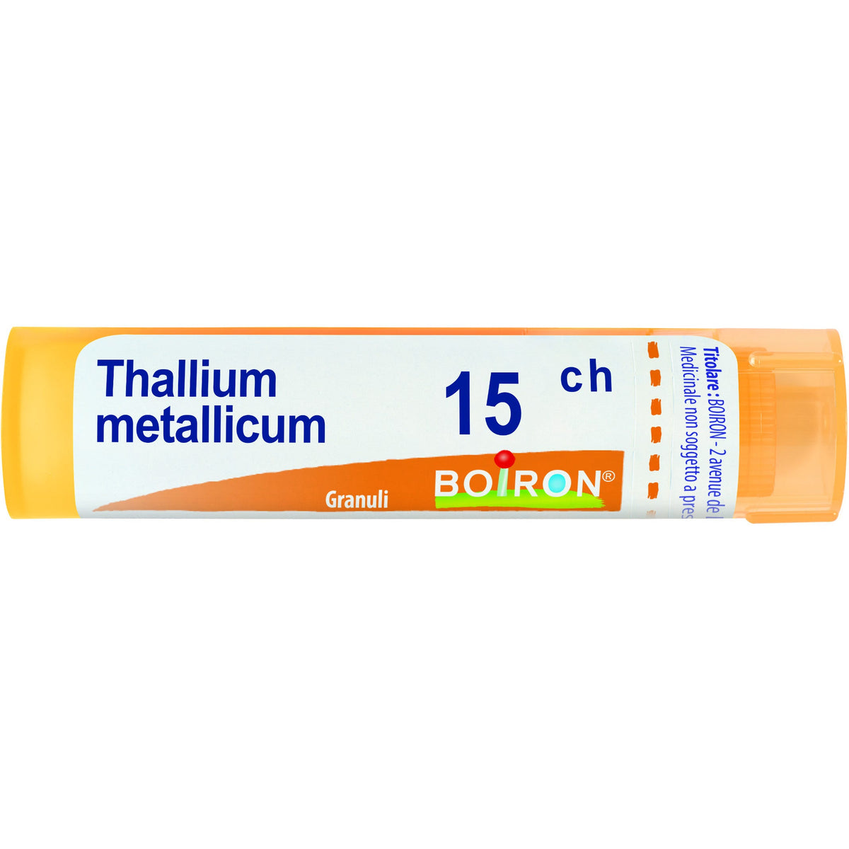 Boiron Thallium Metallicum Granuli 15Ch Tubo 4g  - 1