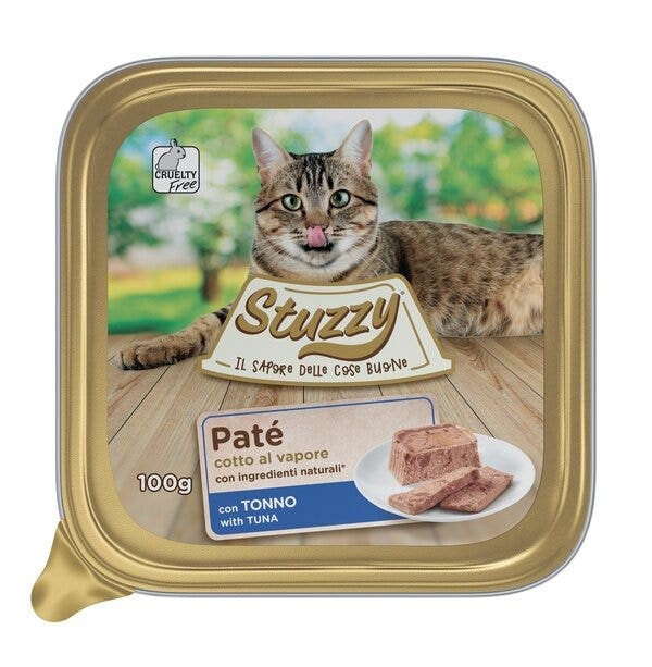 Stuzzy Cat Patè Con Tonno Per Gatti Adulti 100g-1