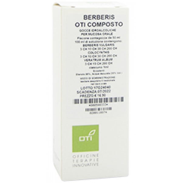 Oti Berberis Composto Gocce 50ml Soluzione Idroalcolica -1
