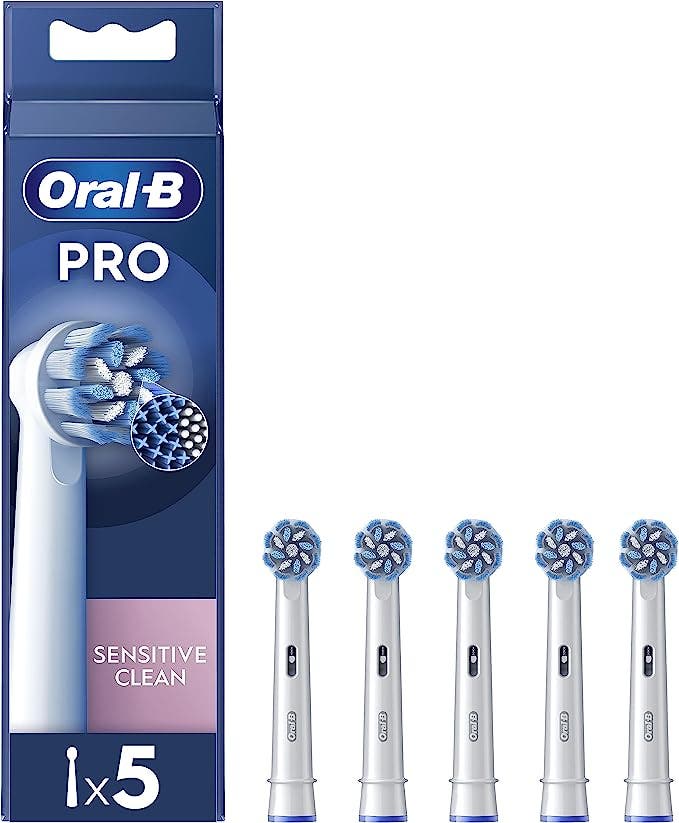 Oral-B Power Refill EB50 Sensitive Clean 5 Testine Di Ricambio-1