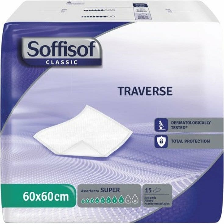Soffisof Classic Traversa Per Incontinenza 60x60cm 15 Pezzi-1
