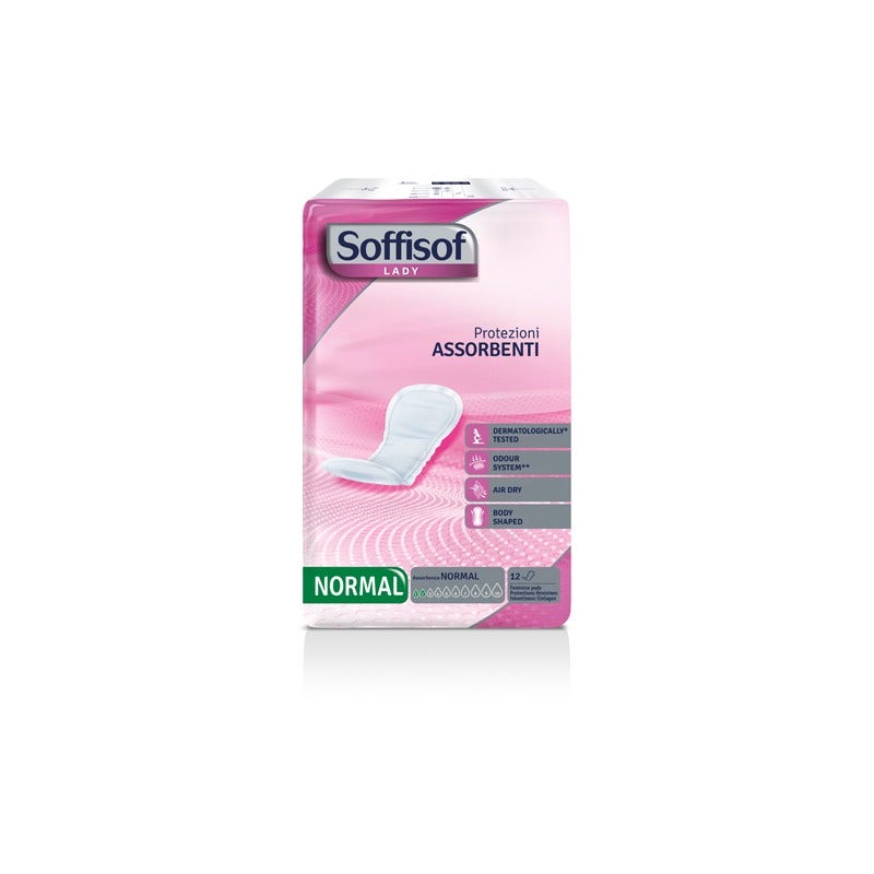 Soffisof Air Dry Normal Protezioni Femminili Per Piccole Perdite 12 Pezzi-1