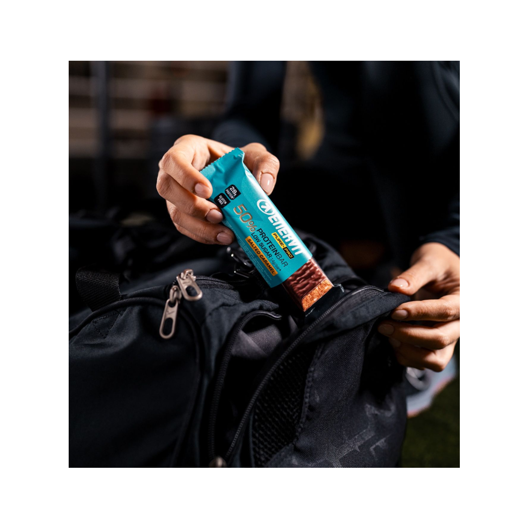 Enervit Pure Pro Protein Bar 50% Salted Caramel 55g-2