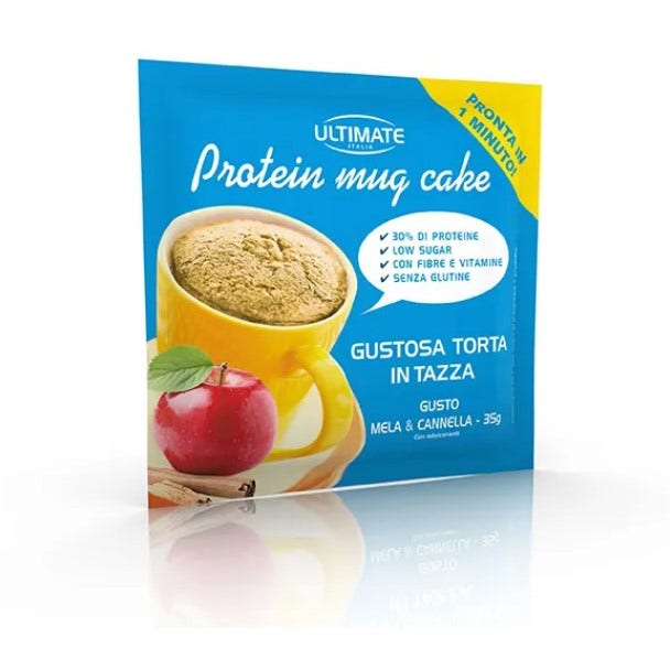 Vita Al Top Protein Mug Cake Mela/Cannella Senza Glutine 12 Pezzi-1