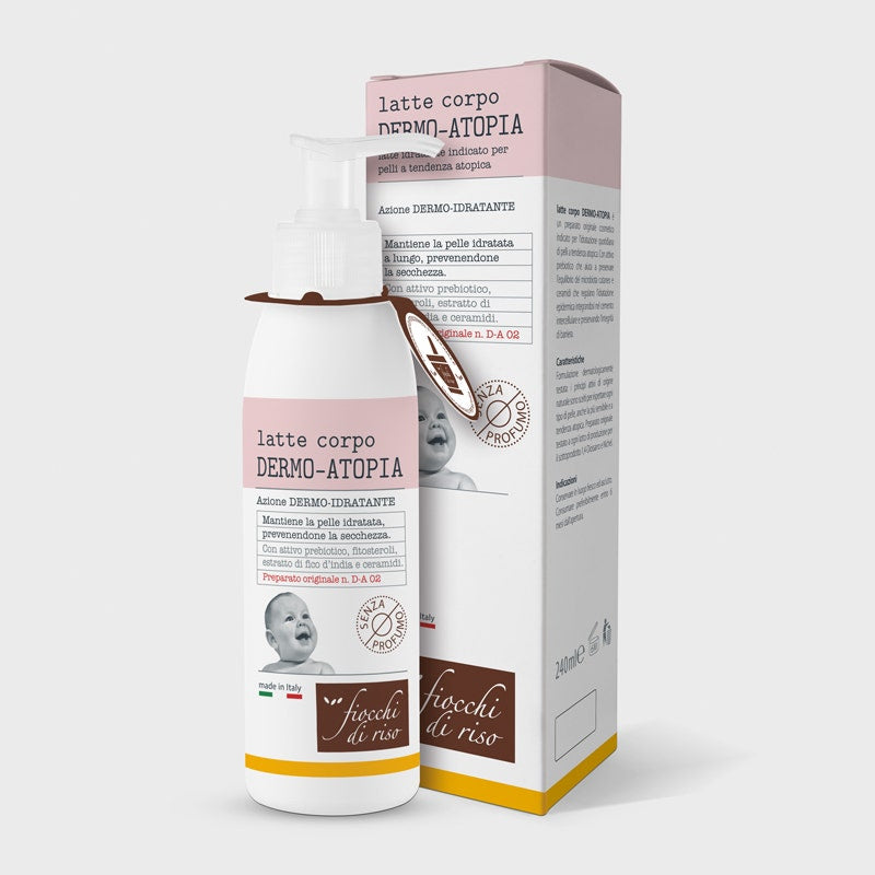 Fiocchi Di Riso Dermo-Atopia Latte Corpo 240ml - 2