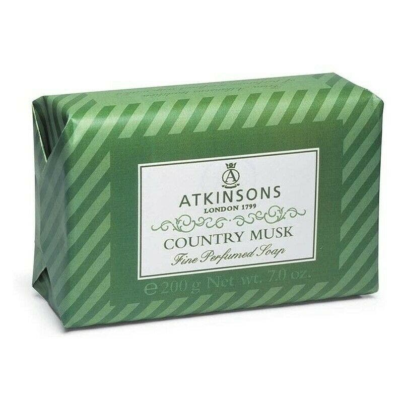 Atkinsons Fine Perfumed Soap Large Size Country Musk 200g  - 1