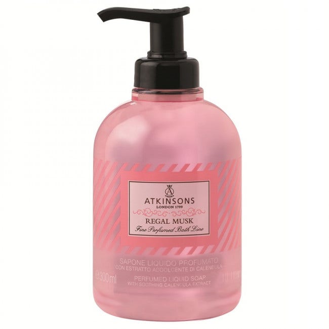 Atkinsons Fine Perfumed Sapone Liquido Profumato Regal Musk 300ml  - 1