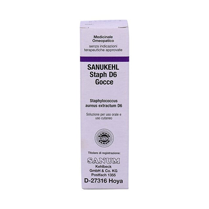 Imo Sanukehl Staph D6 Gocce 10ml-1