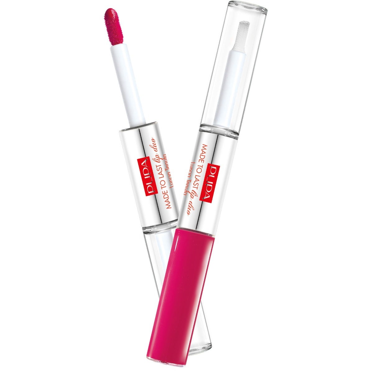 Pupa Made To Last Lip Duo Rossetto Liquido 004 Geranium Fuchsia 4ml  - 1