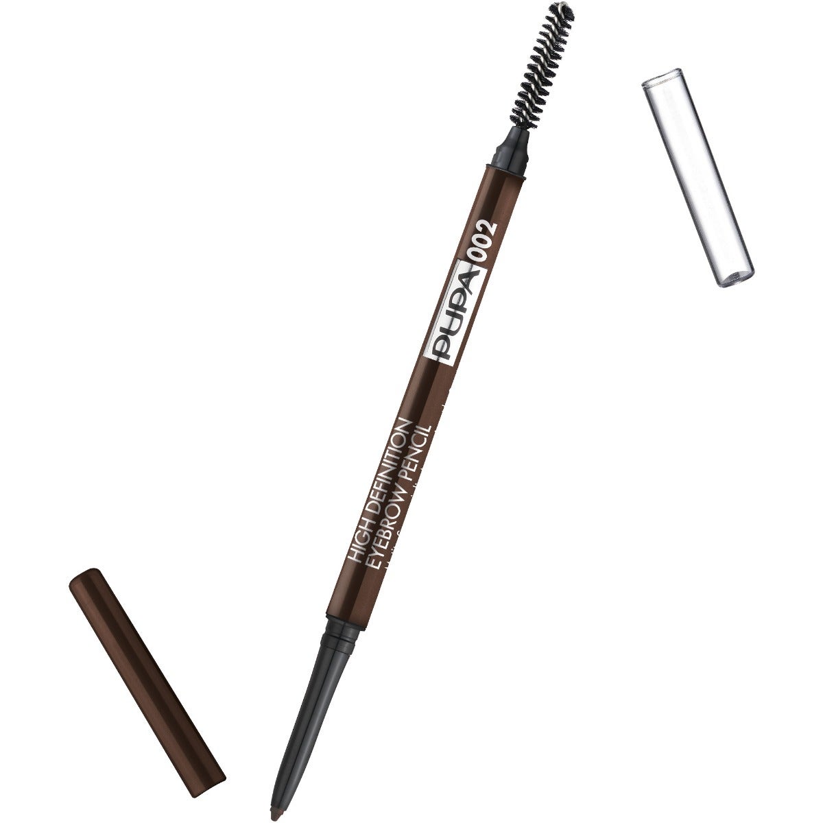 Pupa High Definition Eyebrow Pencil 002 Brown 0,09g  - 1