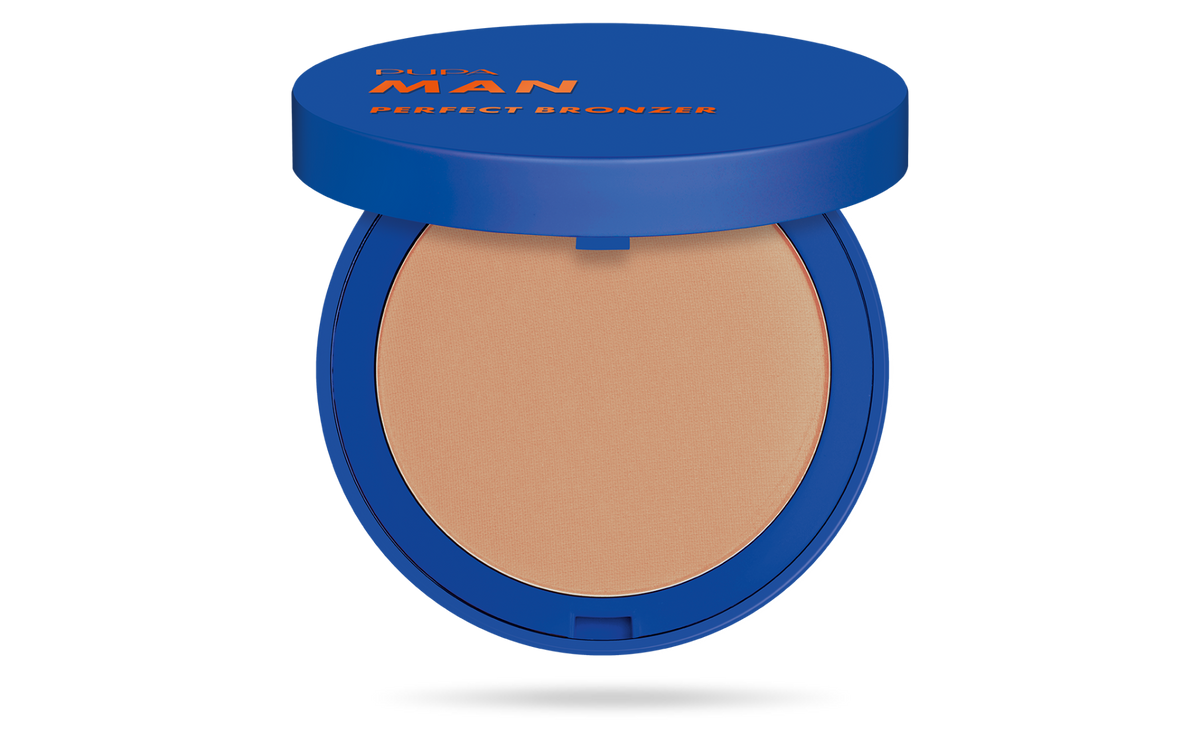 Pupa Man Perfect Bronzer Polvere Perfezionatrice Viso - 001 Light Medium Skin 6,5g-1