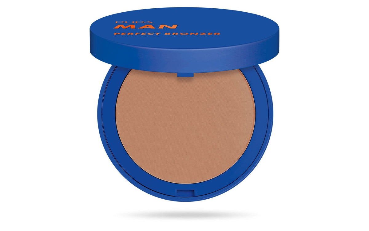 Pupa Man Perfect Bronzer Polvere Perfezionatrice Viso - 002 Medium Dark Skin 6,5g-3