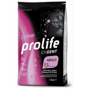 Prolife Exigent Cinghiale Quaglia Fagiano E Patate Cibo Secco Per Gatti Adulti Sacco 7kg-1