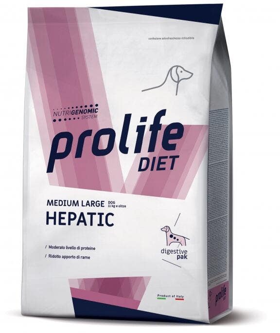 Prolife Hepatic Diet Cane Taglia Media/Grande 2Kg-1