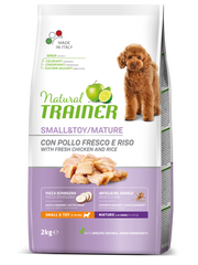 Natural Trainer Crocchette Pollo Fresco Per Cani Adulti Taglia Piccola Sacco 2kg-2