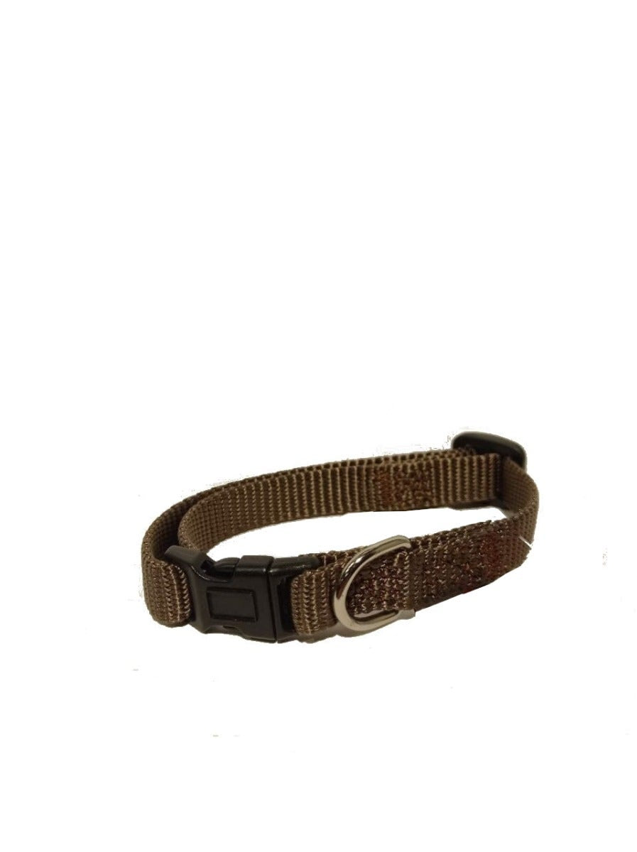 Camon Collare a Sgancio Regolabile 20-25cm Colore Marrone Per Cani-1