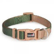 Camon Collare Regolabile Double Premium Verde/Ecru Per Cani Cuccioli 15x300cm/400mm-2
