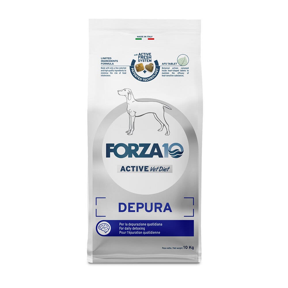 Forza10 Nutraceutic Depura Alimento Completo Per Cani Adulti Sacco 10kg-1