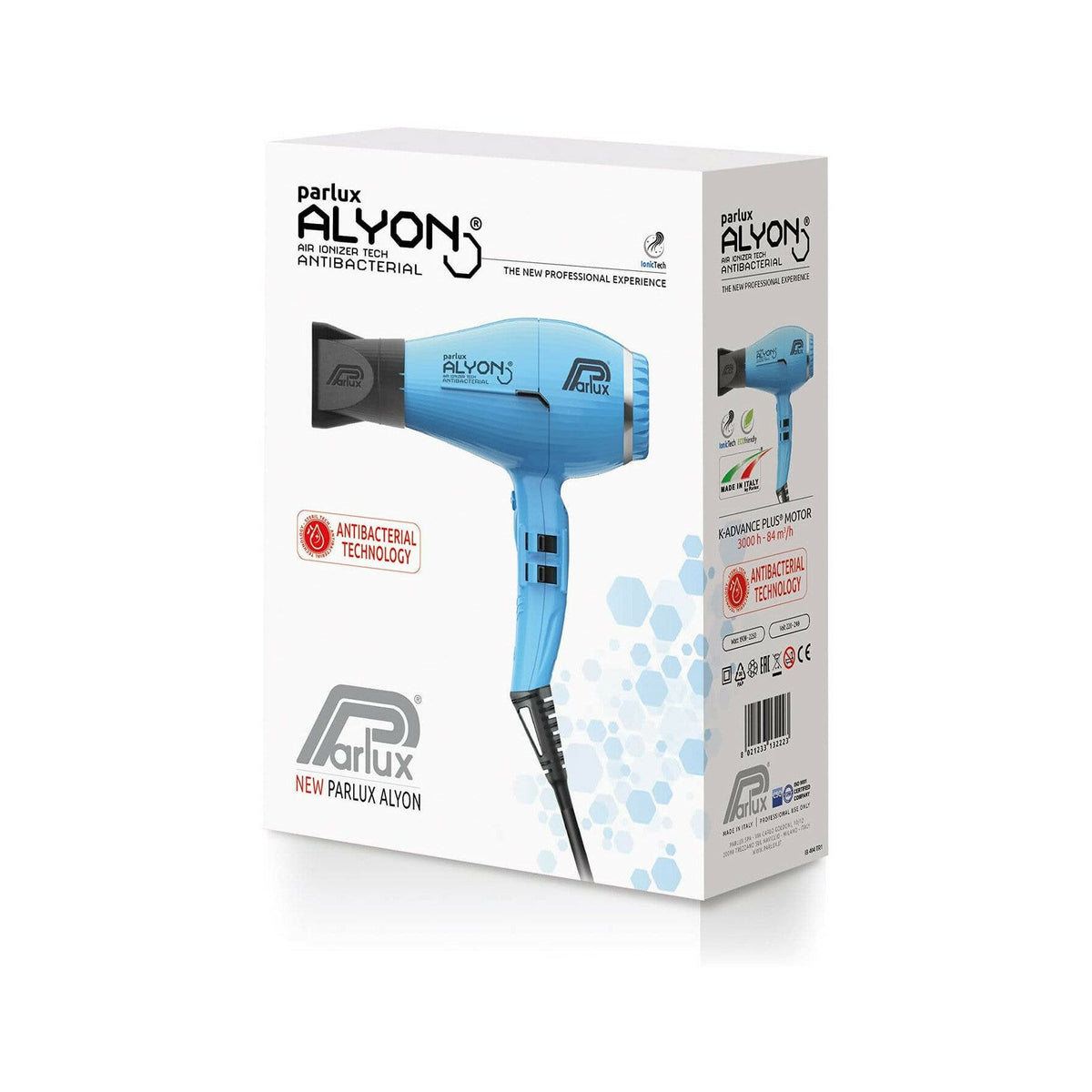 Parlux Asciugacapelli Professionale Alyon Turchese-3