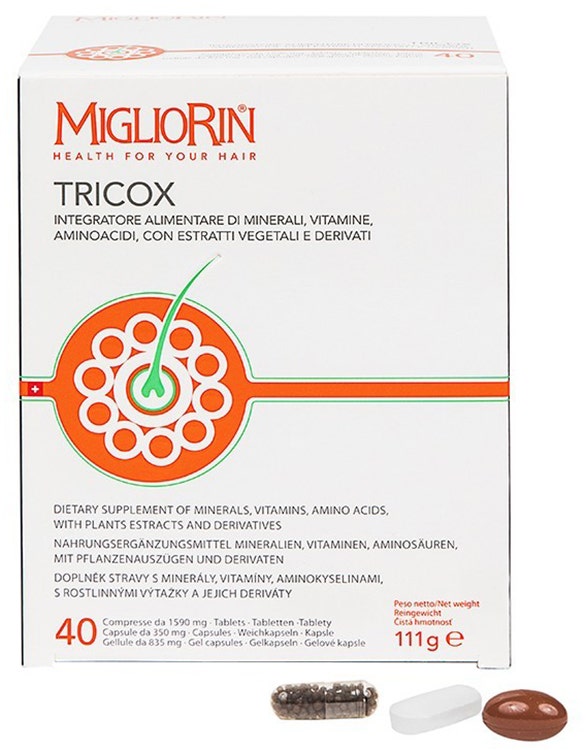 Migliorin Tricox 40 Capsule + 40 Tavolette + 40 Gellule-1
