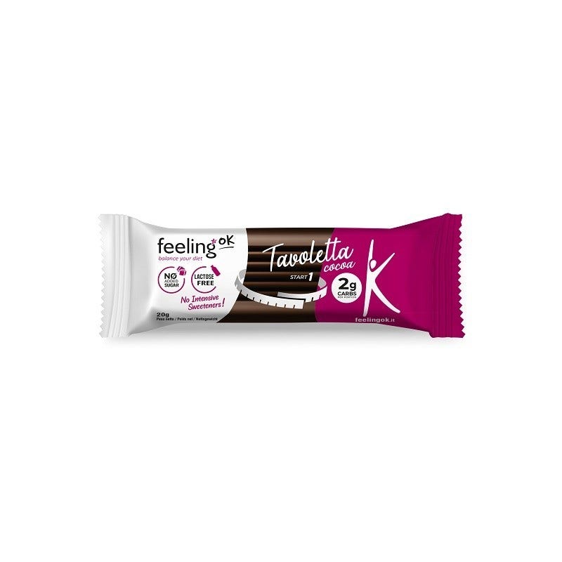 Feeling Ok Tavoletta Al Cacao Start 20g-2