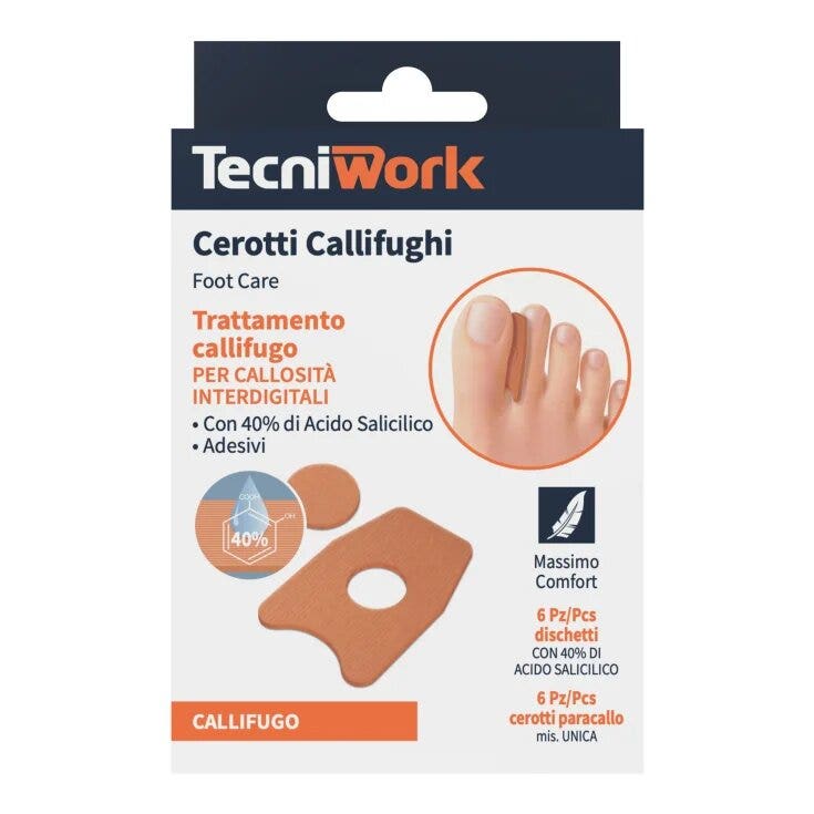 Tecniwork Cerotti Callifughi 12 Pezzi-1