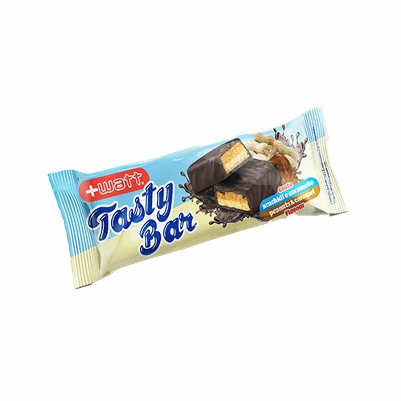 +Watt Tasty Barretta Arachidi Caramello 40g-1