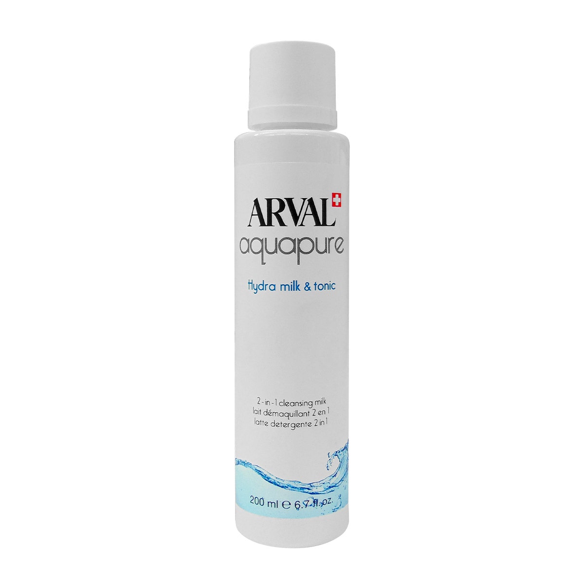 Arval Aquapure Hydra Milk & Tonic Latte Detergente 2 in 1 Viso 200ml-1