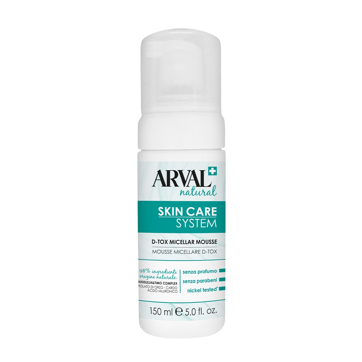 Arval Skin Care System Mousse Micellare D-tox 150ml-1