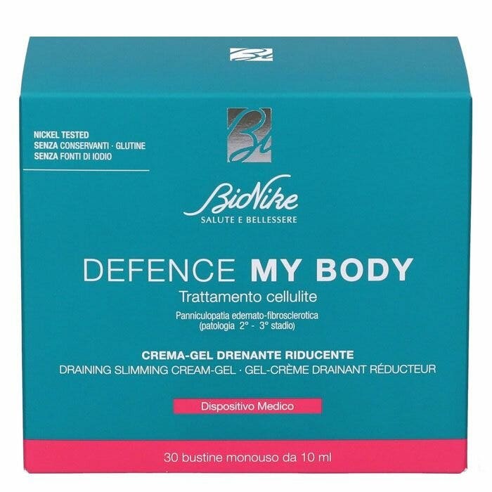 Bionike Defence My Body Crema Gel Drenante Riducente 30 Bustine Da 10ml-1