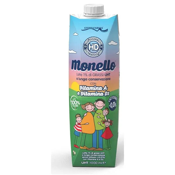 HD Monello Latte Alta Digeribilità Senza Lattosio 1 Litro