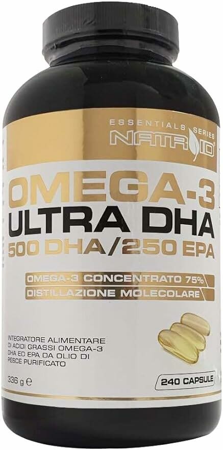 Natroid Omega-3 Ultra DHA 250mg EPA 240 Capsule-1