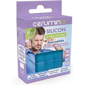Cerumina Silicon Tappi Auricolari 6 Pezzi  - 4