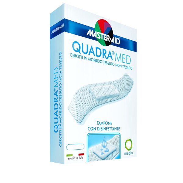 Master Aid Cerotto Quadramed  Medio 20 Pezzi  - 3