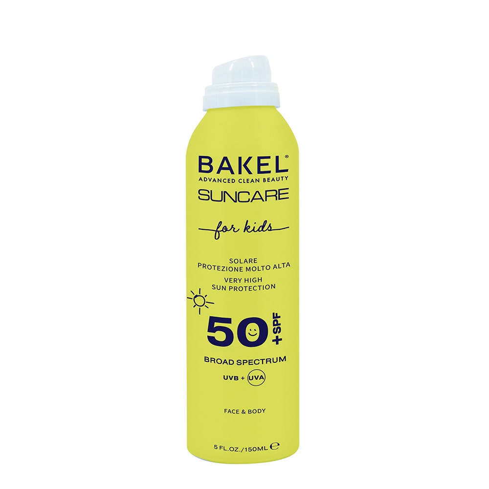 Bakel Suncare Spray Solare For Kids SPF 50+ Viso Corpo 150ml-1