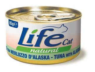 Life Pet Care Cibo Umido Tonno Con Merluzzo D'Alaska Per Gatti Adulti 85g-1