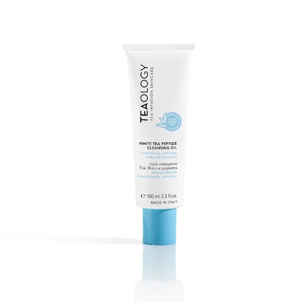 Teaology White Tea Olio Detergente Viso E Occhi Ai Peptidi 100ml-1