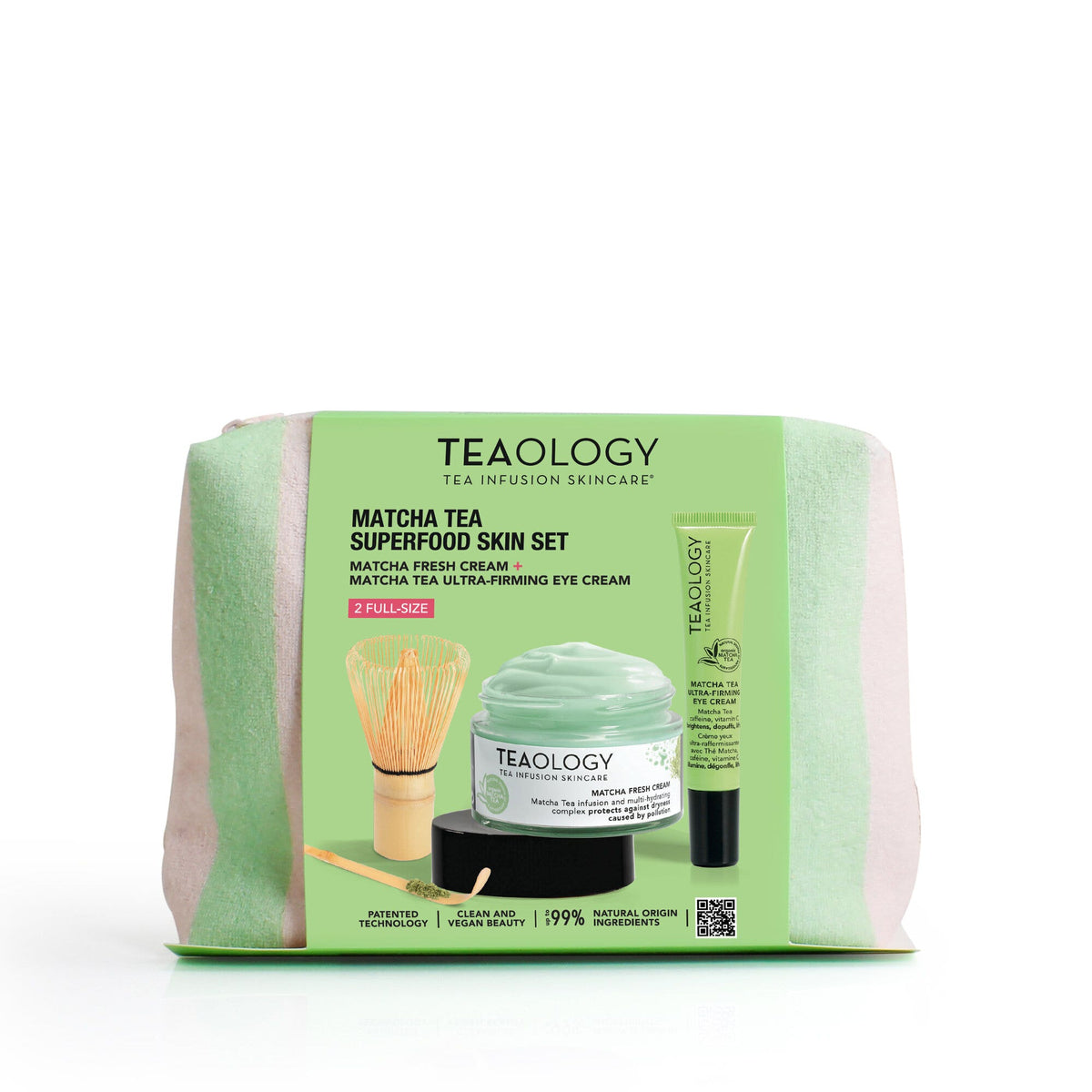 Teaology Matcha Tea Kit Matcha Fresh 50ml + Peach Hydra Mist 100ml-1
