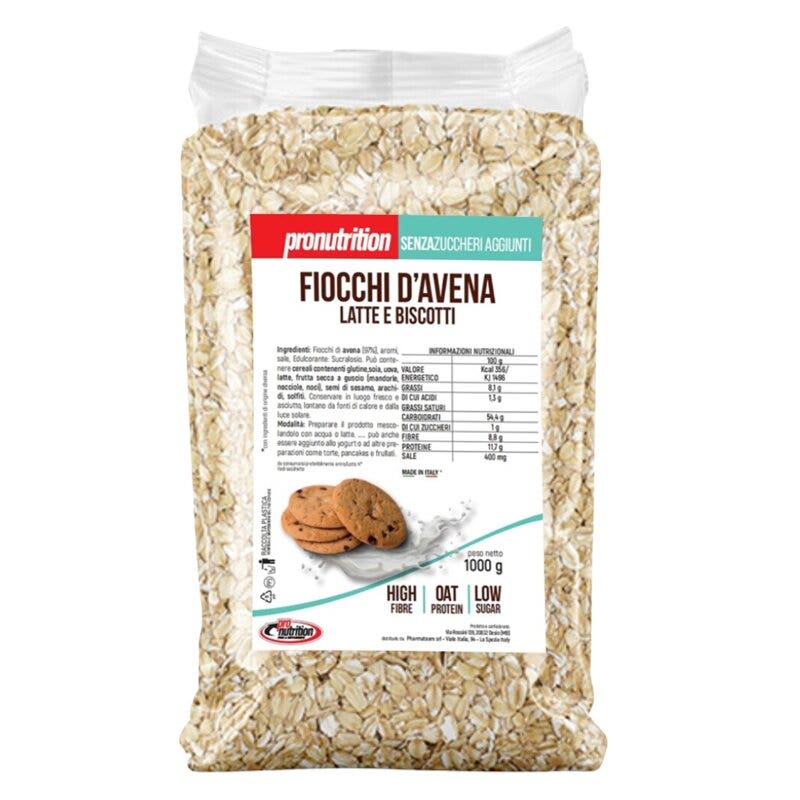 Pronutrition Fiocchi Di Avena Latte Biscotto 1 Kg-1