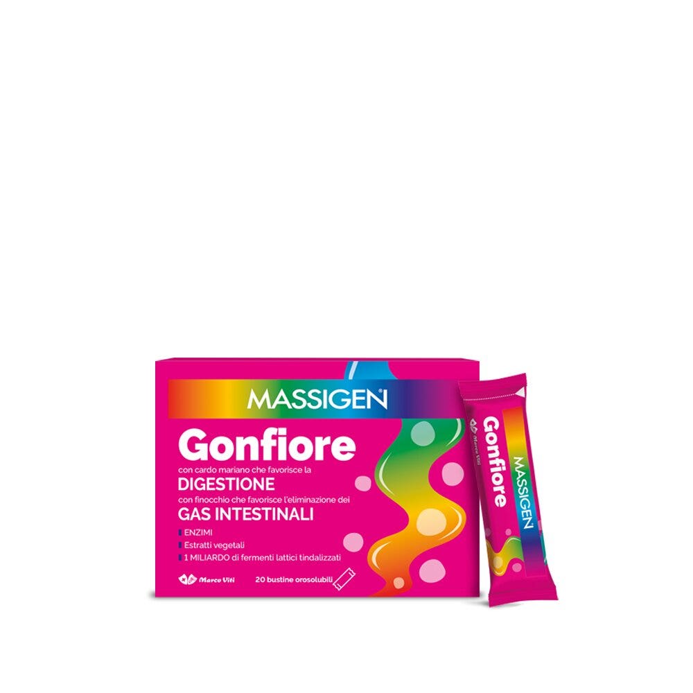 Massigen Gonfiore 20 Bustine Orosolubili-1