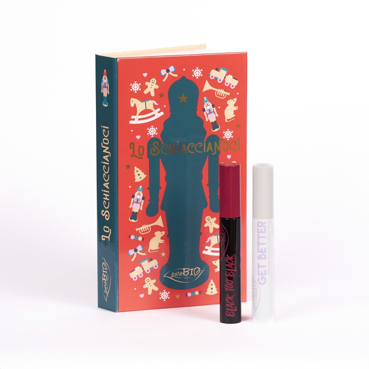 Purobio Kit Lo Schiaccianoci 1 Mascara Get Better+ 1 Mascara Balck To Black-3
