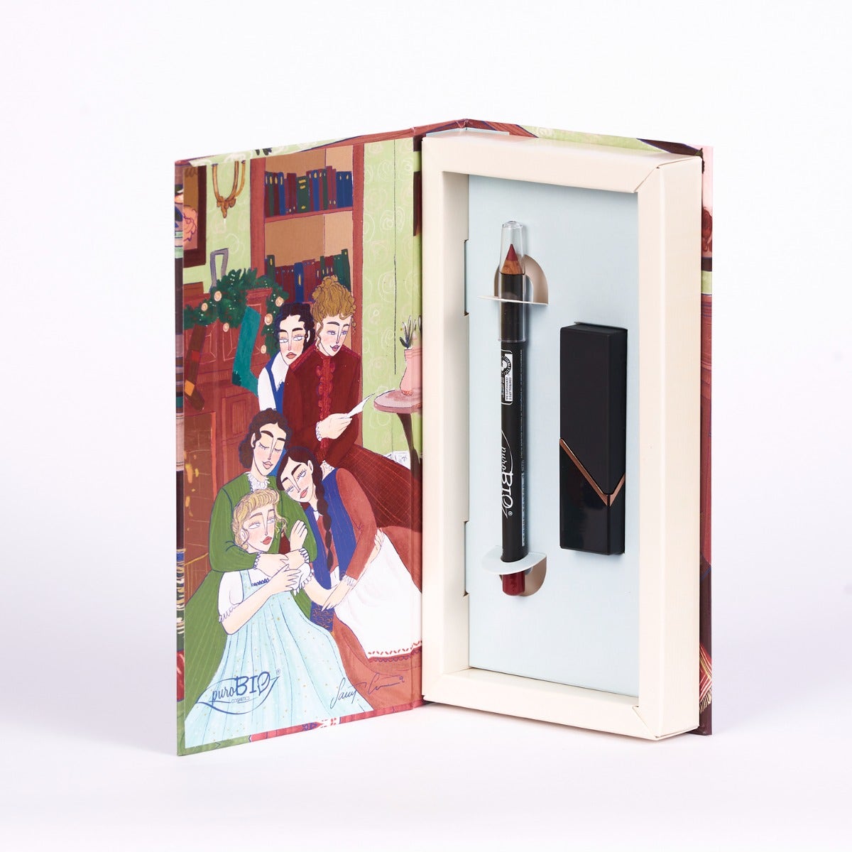 Purobio Kit Piccole Donne Lipstick+Matita-1